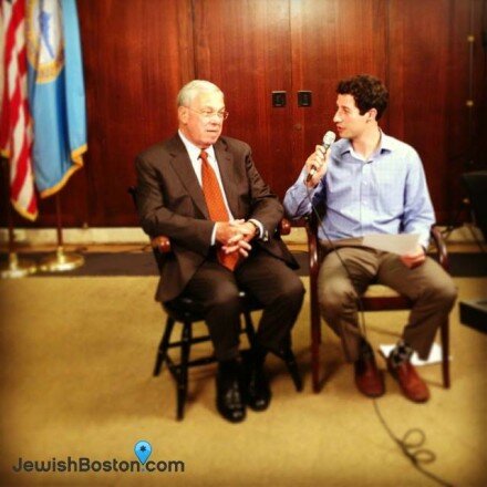 Mayor Menino Talks Thanksgivukkah with JewishBoston.com
