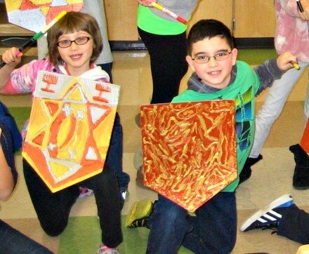 How to Make Maccabee Shields