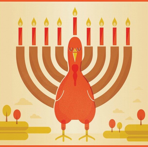 Thanksgivukkah Infographic